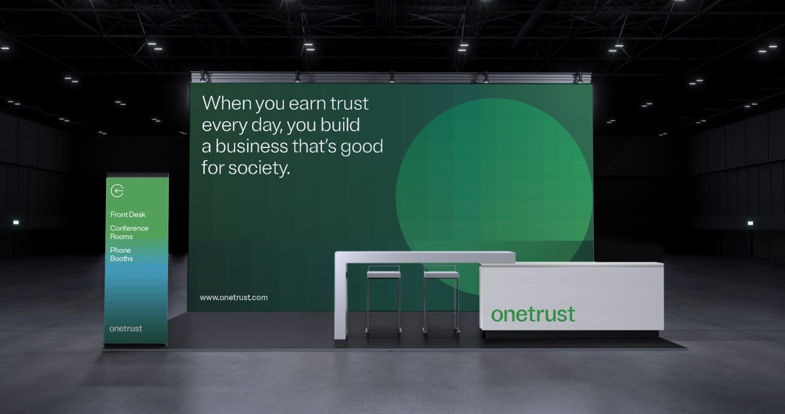 OneTrust tradeshow image